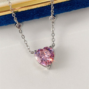 Collana Rosa Dolce per Donne, Semplice Catena da Indossare Quotidianamente, Accessorio per la Clavicola - Product Image 2