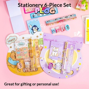 Coffret Cadeau <span class=keywords><strong>de</strong></span> Papeterie en Plastique Six Pièces pour Étudiants – Idéal pour Garçons, Filles, Fête des Enfants, Anniversaire, Récompense Maternelle, <span class=keywords><strong>Fournitures</strong></span> <span class=keywords><strong>de</strong></span> Noël - Product Image 5