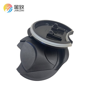 Couvre-tasse coulissant Jinzhi pour tasse à eau en céramique, avec insert en silicone PP pour paille, verre à café, acier inoxydable, anti-fuite, réutilisable - Product Image 2