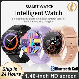 <span class=keywords><strong>Reloj</strong></span> <span class=keywords><strong>Inteligente</strong></span> de Lujo Económico para <span class=keywords><strong>Mujer</strong></span>, Pantalla Siempre Encendida, Tiempo Actualizado 466*466 HD, Monitor de Salud, Llamadas de Voz, Smartwatch KT77 - Product Image 6