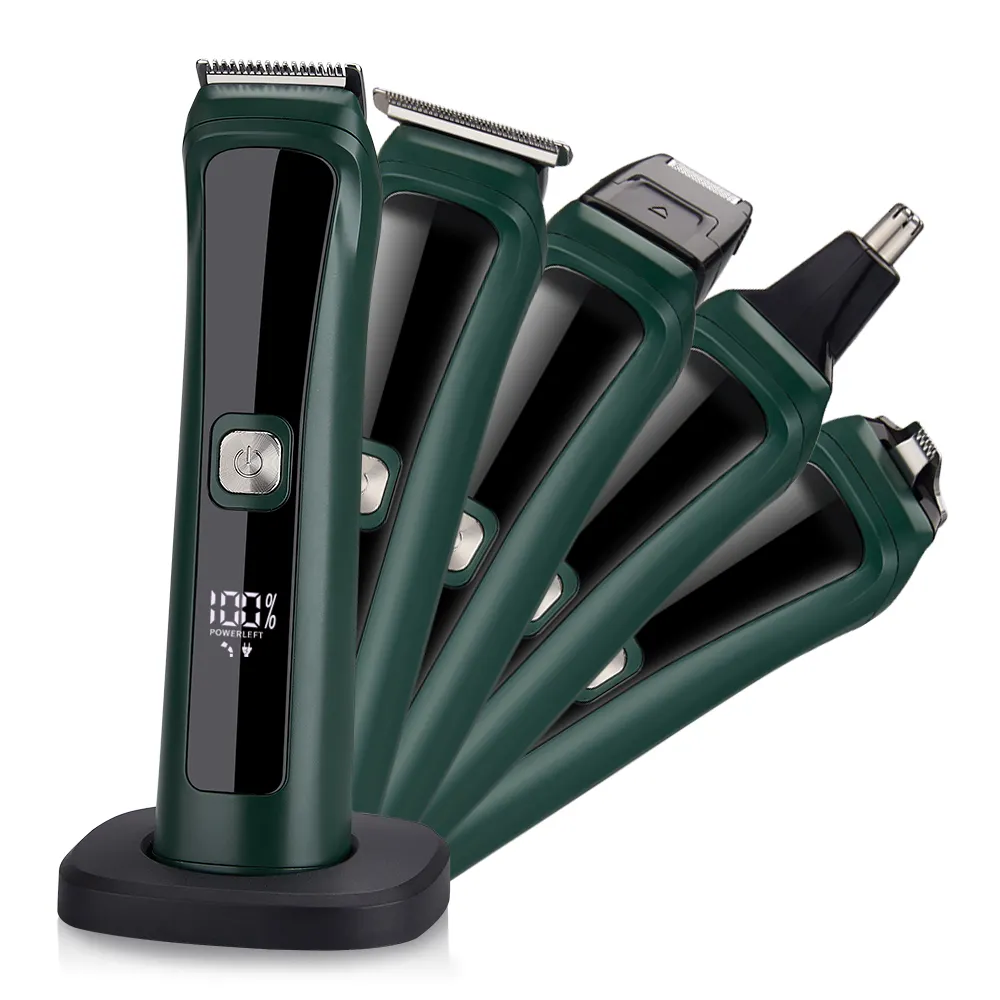 New Style 5 In 1 Electric Men Household Hair Clipper Multi function Kit For Personal Beauty Care Set