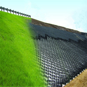 Pavés géocellulaires HDPE pour usage extérieur Système de confinement cellulaire Allée en nid d'abeille Dalles de stabilité de gravier Conception de modèle 3D - Product Image 1
