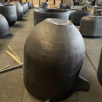 Creuset en fonte et pot en graphite pour la fusion de l'aluminium dans les applications métallurgiques et aérospatiales
