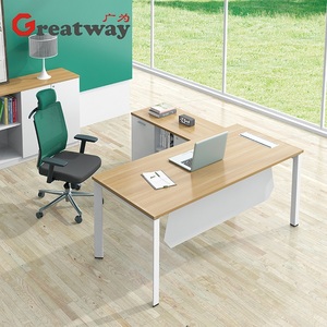 Muebles Modernos, Diseños de Muebles, Últimos Modelos de Muebles de Oficina de Madera, Escritorios de Oficina, Patas de Mesa de Acero, Estación de Trabajo de Oficina, Escritorio de Enseñanza - Product Image 1