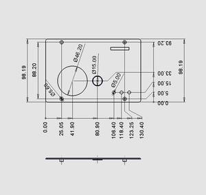 Serrure à combinaison électronique simple et pas cher, lampe électronique avec fermeture pour coffre-fort, armoire à pistolet et armoire pour enfants - Product Image 4
