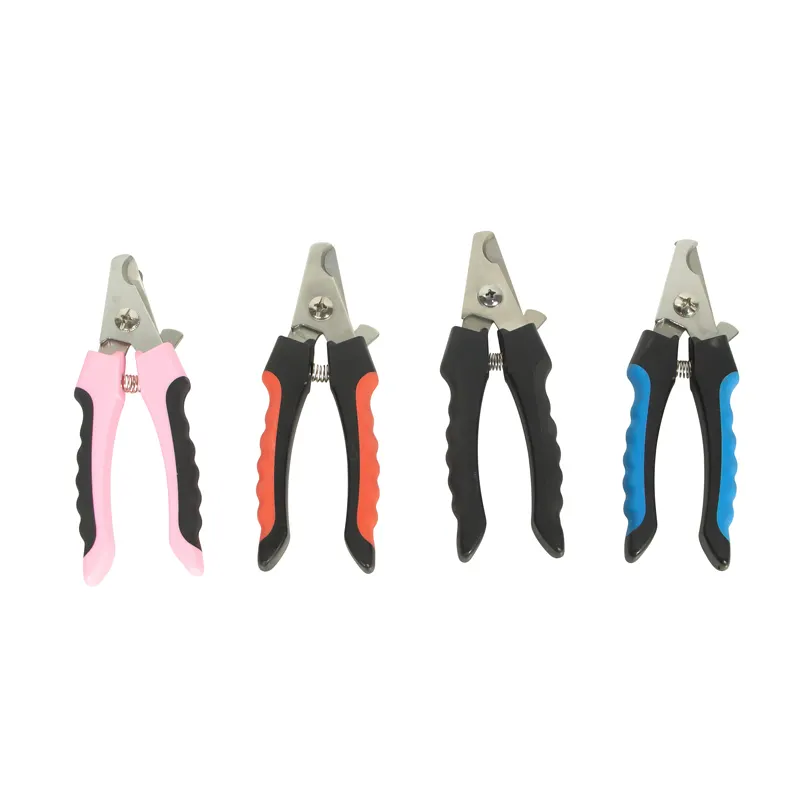 Wholesale Pet Dog Cat Claw Care Grooming Stainless Steel Pet Nail Clippers Cat Nail Scissors Trimmer