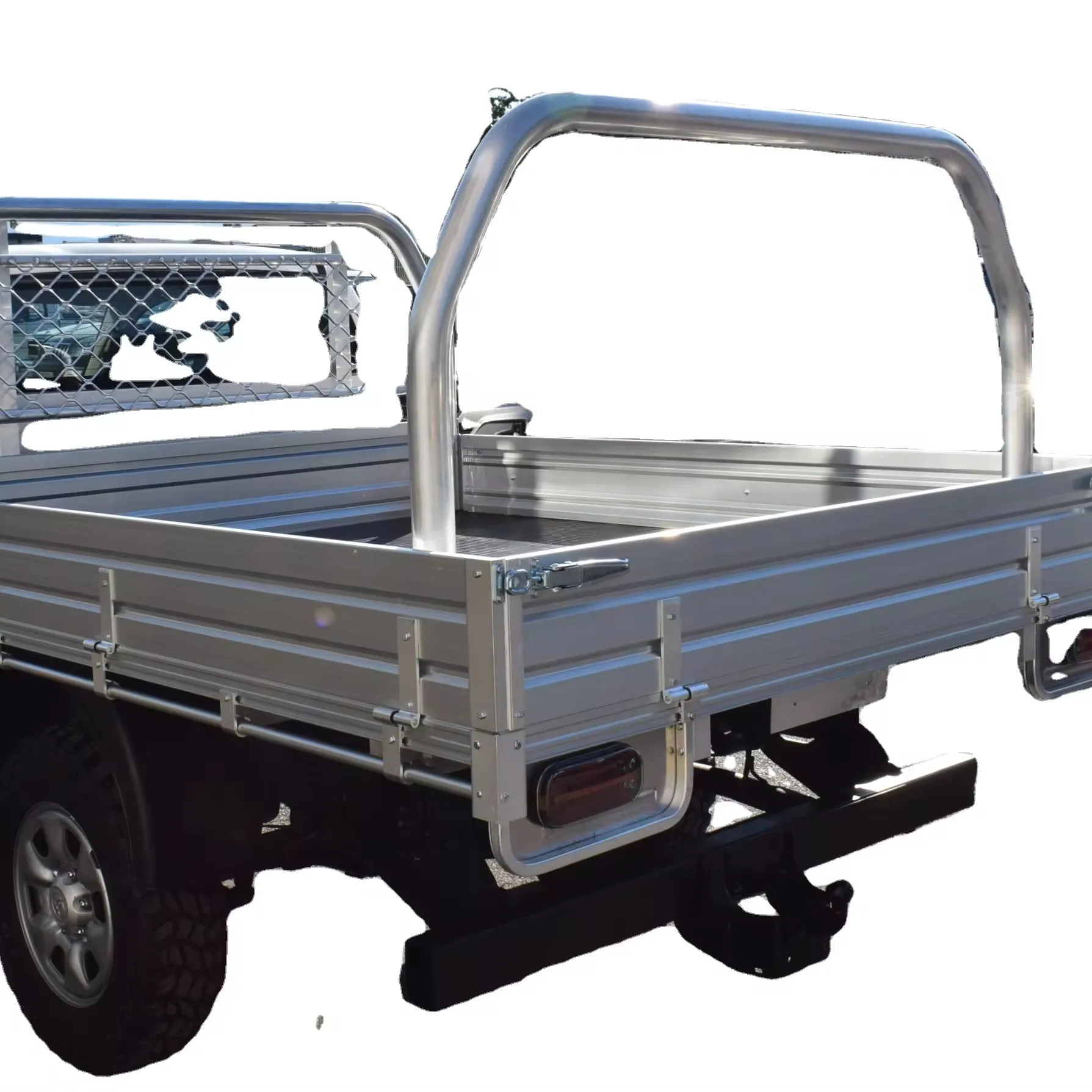 Dual/Single/Extra 4X4WD Cab Aluminum Ute Bed Tray for Pickup Truck