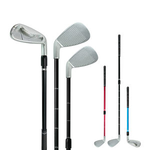 Cabezal de aleación de aluminio para interiores y exteriores de 2 secciones al por mayor, astilladora de <span class=keywords><strong>golf</strong></span> ajustable con logotipo personalizado para padres e hijos - Product Image 6