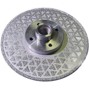 Đôi hai mặt chân không brazed kim cương cắt đĩa M14 chủ đề Lưỡi cưa cho đá cẩm thạch Mài Công cụ Cắt chất lượng cao 003 - Product Image 2