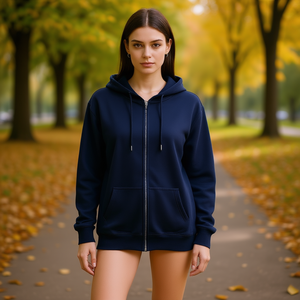 Sudadera con Capucha Deportiva Casual para Mujer HDJ, Manga Larga, Otoño Invierno H7021-2 - Product Image 2