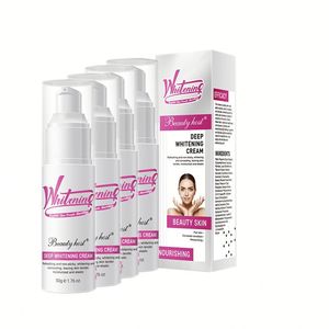 Private Label Own Logo Best Cheap Glowing Whitening Brightening Firming Skin Care Dark Skin Face Facial Day Cream - Product Image 1