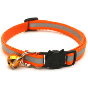 Nylon personalizzato all'ingrosso riflettente <span class=keywords><strong>con</strong></span> campane <span class=keywords><strong>collare</strong></span> per gatti cucciolo di animale domestico - Product Image 5