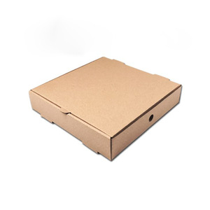 Boîte <span class=keywords><strong>à</strong></span> pizza en carton ondulé kraft personnalisée en gros avec logo, résistante <span class=keywords><strong>à</strong></span> la graisse, robuste, 12 et 14 pouces, boîte <span class=keywords><strong>à</strong></span> <span class=keywords><strong>emporter</strong></span> de qualité alimentaire - Product Image 6