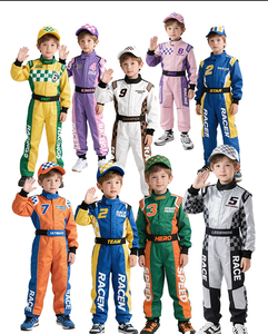 Disfraces Unisex de Poliéster de Luolan Hechos a Medida para Niños de 4 a 12 Años, con Temática de Piloto de Carreras de TV y Cine para Halloween - Product Image 2