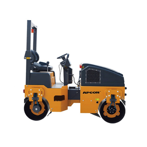 Compacteur vibrant à tambour unique, autoporté, à commande hydraulique, à essence ou diesel, de 1, 3, 5 tonnes, 5,5 CV, 6 CV, 7 CV, 9 CV, 20 CV, pour la compactation des routes - Product Image 1
