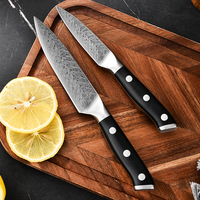 Couteau de chef de haute qualité à motif laser Damas, en acier inoxydable 4Cr13, durable, ambidextre, moderne, extra-affûté, pour la cuisine