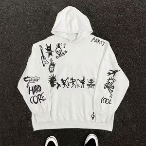 เสื้อมีฮู้ดสำหรับผู้ชายและผู้หญิงผ้าฟลีซผ้าฝ้ายมีเชือกผูกไหล่หลากสีพิมพ์โลโก้ได้ตามต้องการ - Product Image 4