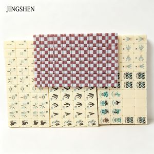 Jeu <span class=keywords><strong>de</strong></span> Mahjong Américain Thème Océan en Acrylique Pliable <span class=keywords><strong>de</strong></span> Qualité Supérieure avec Motifs Coralliens pour Réunions Familiales - Product Image 2