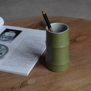 Taza <span class=keywords><strong>de</strong></span> Té <span class=keywords><strong>de</strong></span> Cerámica <span class=keywords><strong>de</strong></span> Jingdezhen con <span class=keywords><strong>Diseño</strong></span> <span class=keywords><strong>de</strong></span> Bambú, Estilo Chino, Taza para Parejas, Regalo <span class=keywords><strong>de</strong></span> San Valentín, Portaplumas <span class=keywords><strong>de</strong></span> Cerámica, Regalo para el Hogar - Product Image 4
