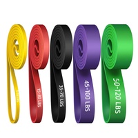 Banda de Resistencia para Fitness, Cuerda de Entrenamiento de Fuerza para Hombre, Bucle Grueso, Entrenador de Dominadas para el Hogar, Yoga, Culturismo, TPE Ecológico y Duradero
