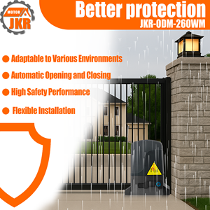 1200W Tự Động An Toàn Từ Cửa Dừng Nhà Điều Hành IR Cảm Biến LED Ánh Sáng Hiện Đại Cho Thương Mại Trượt Hàng Rào Cửa 2000Kg Cho Biệt Thự - Product Image 2