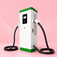 Estación de Carga Rápida DC para Vehículos Eléctricos de 120kW, Cargador de Pie con Doble Conector, OCPP, RFID, Disponible en Stock, Suministro Directo WrightCharge