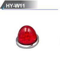 Nouvelles feux de position latéraux LED en forme de pastèque 12V pour camions, feux de gabarit et de stationnement rouges, ambre, verts, bleus pour voitures/remorques/bus