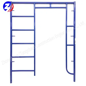 China Construction Scaf folding Frame Gerüst zubehör für Schalung arbeiten Q235/Q345 Stahlgerüst