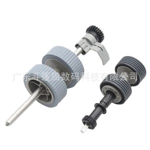 ลูกกลิ้งป้อนกระดาษสำหรับเครื่องสแกนเนอร์แบบคลุม Fujitsu FI 6125 FI 6225 FI 6240 อะไหล่ยางทดแทน - Product Image 3