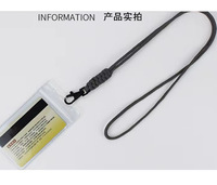 Lanière porte-clés de 48 cm, faite à la main, en nylon, polyester, paracorde, porte-clés tressés, corde en cuir nouée, lanière pour téléphone portable, porte-carte d'identité, porte-clés
