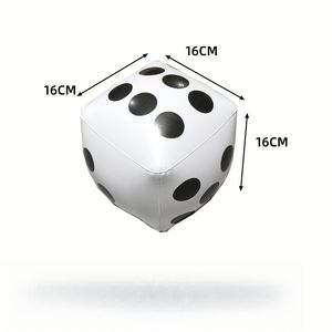 Dés gonflables de 12 pouces pour jeux de société et événements promotionnels, logo personnalisé disponible - Product Image 2