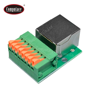 <span class=keywords><strong>Rj45</strong></span> shielded <span class=keywords><strong>Modular</strong></span> ổ cắm nữ đến 8 pin mùa xuân push button kết nối nhanh chóng chuyển đổi thiết bị đầu cuối Bộ chuyển đổi - Product Image 2