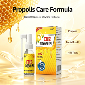 <span class=keywords><strong>Spray</strong></span> Orale Naturale alla Propoli OEM all'Ingrosso, <span class=keywords><strong>Spray</strong></span> Rinfrescante per l'Alito Portatile per Cura Orale Quotidiana - Product Image 4