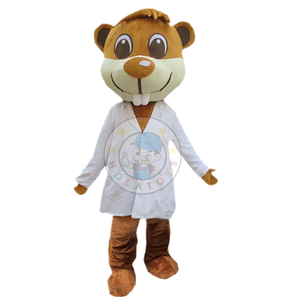 Costume <span class=keywords><strong>de</strong></span> mascotte personnalisé Hola, costume <span class=keywords><strong>de</strong></span> mascotte <span class=keywords><strong>castor</strong></span>/mascotte animale - Product Image 2