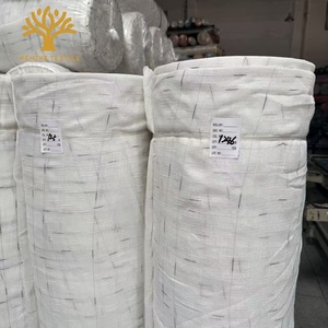 Tissu de rideau de fenêtre en voile tissé teint léger, vente en gros pour distributeurs mondiaux - Product Image 4