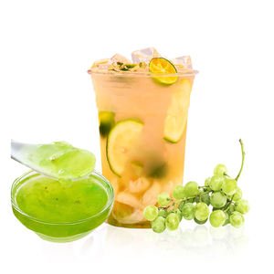 Confiture liquide de fruits de qualité supérieure (raisin, fraise et myrtille) pour la vente en gros, topping alimentaire pour thé Boba, 1,3 kg, mélange de confitures de fruits en gros - Product Image 3