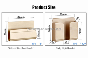 2021 portatile Soggiorno Caricabatterie a Rack Mensola Supporto Del Telefono Adesivo Parete Del Telefono Del Supporto Del Basamento di Plastica per Convenienza - Product Image 6