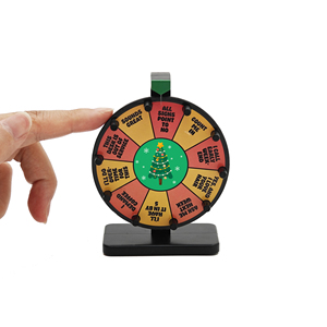 Bán Buôn Vui Vẻ Bên Trò Chơi Nhỏ Nhất Thế Giới <span class=keywords><strong>Spinner</strong></span> Quay Bánh Xe Giáng Sinh Phong Cách Bàn Xoay Nhỏ Trò Chơi - Product Image 1
