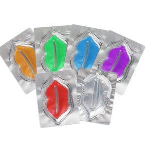 Crema Hidratante Labial de Fresa Personalizada al por Mayor, Reduce la Sequedad de los Labios, Hidrogel de Colágeno, Aloe Vera, Ácido Hialurónico, Reparación Labial - Product Image 1