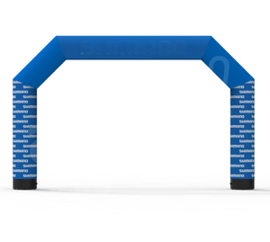 <span class=keywords><strong>Portique</strong></span> publicitaire d'entrée de début de porte de course gonflable avec logo personnalisé pour événements sportifs, accessoire avec souffleur d'air inclus - Product Image 5