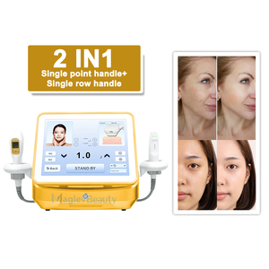 Appareil HIFU non invasif à double poignée avec sondes de 1,5/3,0/4,5 mm, dispositif de remodelage du contour du visage, réduction du double menton, raffermissement de la peau - Product Image 6