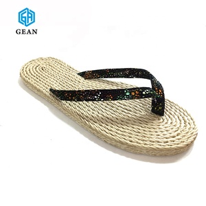 Verano playa dama moda <span class=keywords><strong>chanclas</strong></span> zapatilla Eva cuerda de cáñamo <span class=keywords><strong>alpargatas</strong></span> suela <span class=keywords><strong>chanclas</strong></span> para mujer - Product Image 2