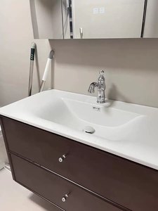 ก๊อกน้ำอ่างล้างหน้าทองแดงโครเมียมสไตล์วินเทจ HONGDEC มีฟังก์ชั่นปรับอุณหภูมิและติดตั้งง่าย - Product Image 3