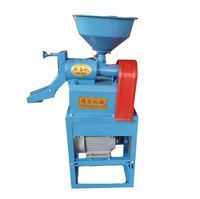 Strosen Petite Machine à Décortiquer et Polir le Riz, Mini Décortiqueuse de Riz Paddy, Épailleuse et Pelleteuse à Bon Prix