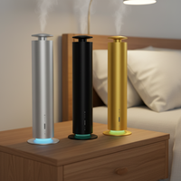 Diffuseur d'arômes électrique autonome de 120 ml, diffuseur de parfum automatique sans eau avec lumière LED de contrôle