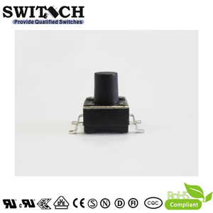 China Manufacturer TS2A-090C-G9 6*6ミリメートル9ミリメートルSMD Tact <span class=keywords><strong>Switch</strong></span> - Product Image 2