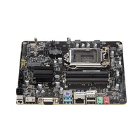 Nueva Placa Base Mini ITX H81 ATX, Doble DDR3*2, Compatible con I3 I5 I7, 128 GB SATA2, USB3.0, M.2 para Computadora de Escritorio Todo en Uno