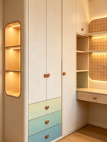 Armoires pour enfants XINGRUO, meubles de chambre à coucher, armoire, placard avec bureau et étagères pour la chambre des enfants