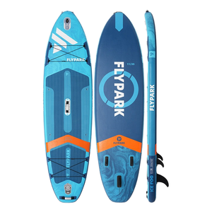 Planche à pagaie gonflable pour adulte orange, siège confortable, matériau durable en drop stitch, eaux océaniques, SUP, surf, <span class=keywords><strong>YASKA</strong></span> - Product Image 3
