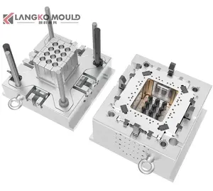 China high quality one cavity stacking plastic hot runner system cola beer crate mold supplier